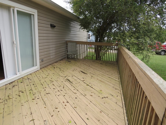 view of deck