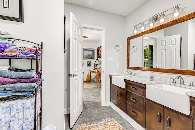 274 Regina Rd, Lancaster, VA 22503 - bathroom featuring double vanity