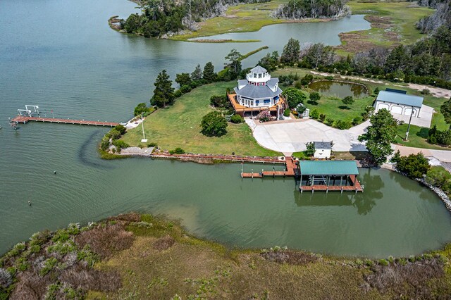 744 Possum Point Prt, Haywood, VA 23138 - drone / aerial view of a nearby body of water