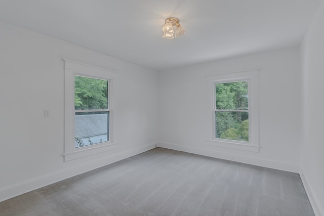 empty room featuring carpet