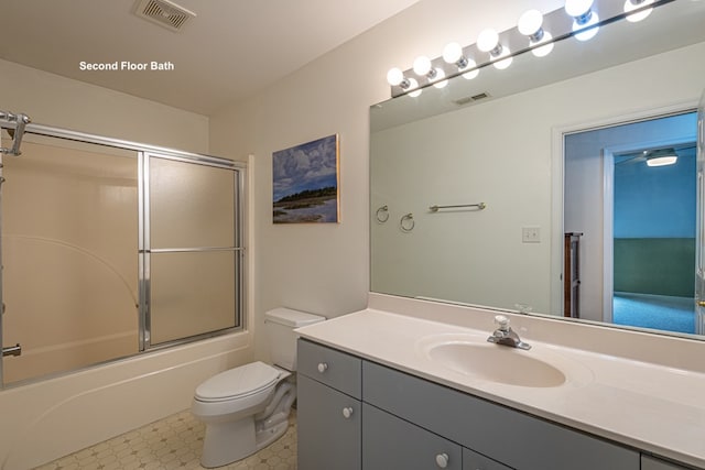 30 Heatherfield Ct, Kilmarnock, VA 22482 - full bathroom featuring vanity and enclosed tub / shower combo