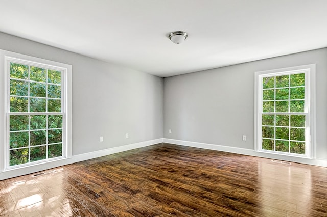 337 Sunnyside Rd, Tappahannock, VA 22560 - unfurnished room with dark wood finished floors and baseboards