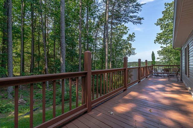 604 High Point Trl, Heathsville, VA 22473 - view of wooden terrace