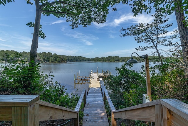 604 High Point Trl, Heathsville, VA 22473 - dock with a water view