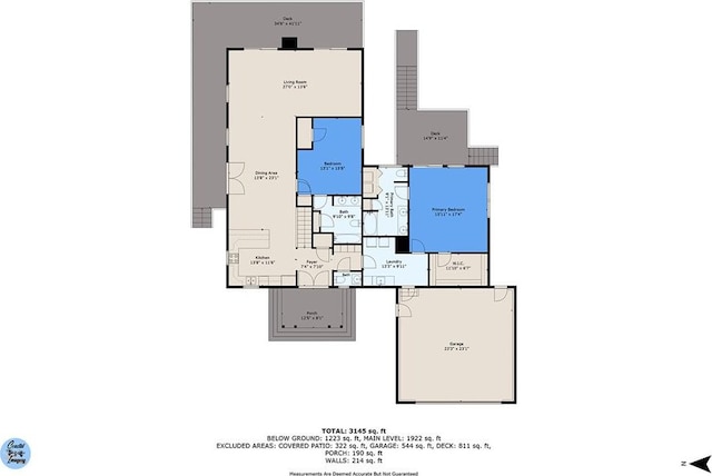 604 High Point Trl, Heathsville, VA 22473 - view of home floor plan