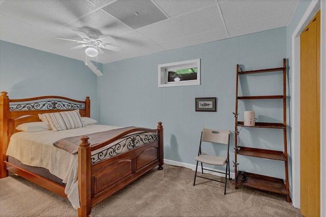604 High Point Trl, Heathsville, VA 22473 - carpeted bedroom featuring ceiling fan and baseboards
