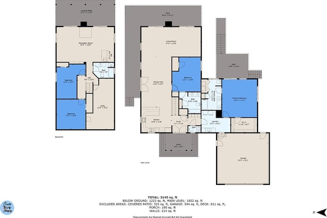 604 High Point Trl, Heathsville, VA 22473 - view of floor plan / room layout