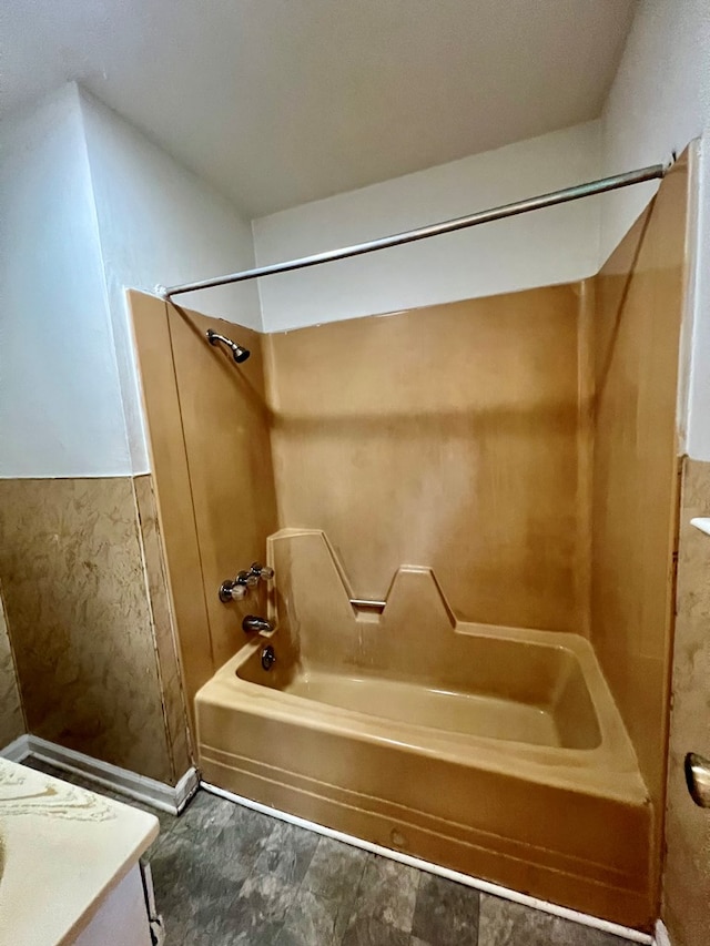 448 Poor Jack Rd, Montross, VA 22520 - full bath featuring  shower combination and vanity