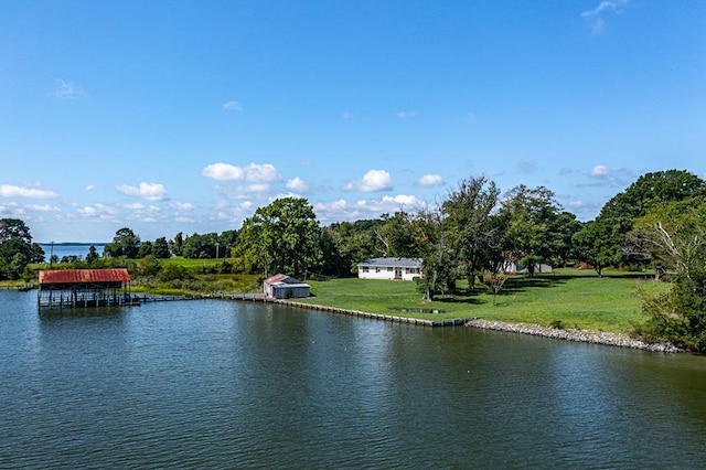 property view of water