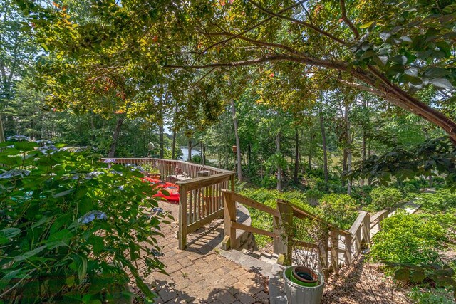 170 Rappa Run Rd, Topping, VA 23169 - view of yard featuring a deck