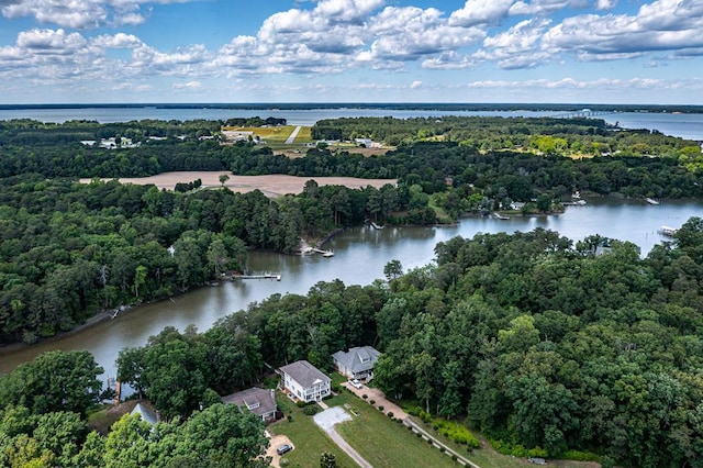 170 Rappa Run Rd, Topping, VA 23169 - aerial view of a large body of water and a forest