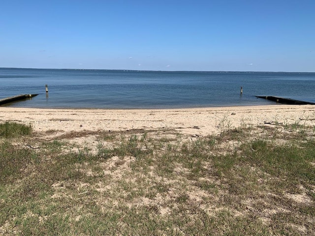 water view with a beach view