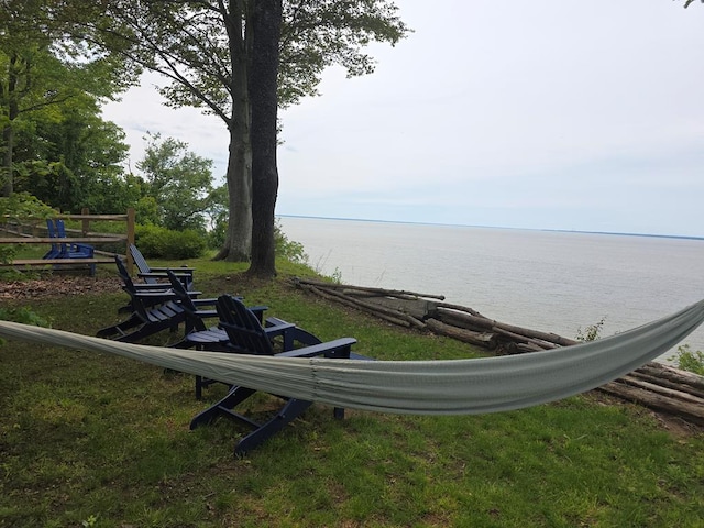 151 Bald Eagle Dr, Montross, VA 22520 - view of yard featuring a water view
