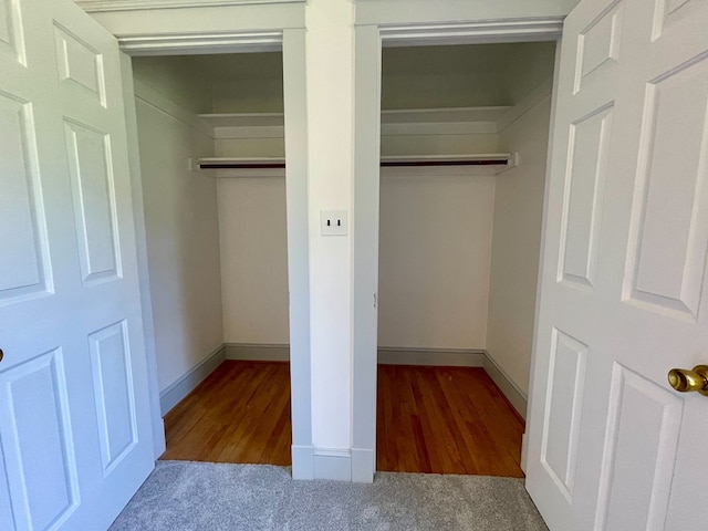 view of closet