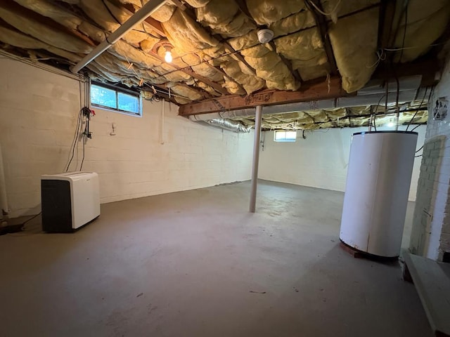 15073 Richmond Rd, Callao, VA 22435 - below grade area featuring water heater