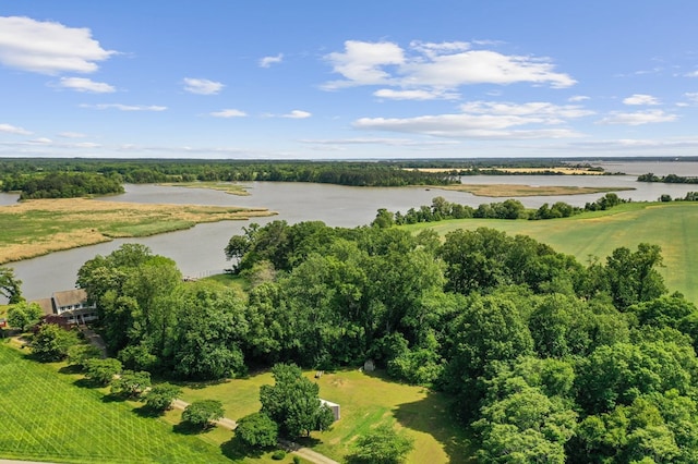 325 Cat Point Dr, Warsaw, VA 22572 - drone / aerial view of a nearby body of water