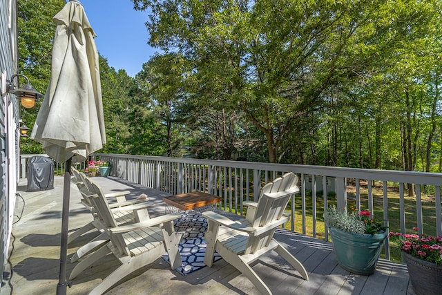 1198 Knights Landing Dr, Heathsville, VA 22473 - view of deck