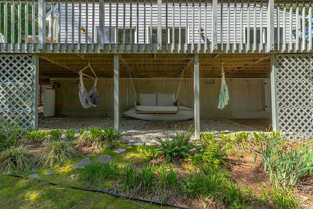1198 Knights Landing Dr, Heathsville, VA 22473 - view of patio with a deck