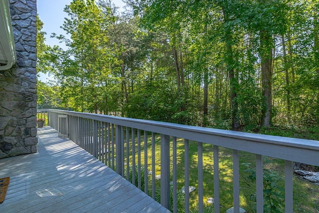 1198 Knights Landing Dr, Heathsville, VA 22473 - view of wooden terrace
