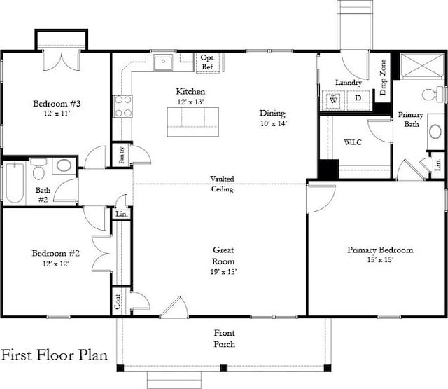 459 Twin Harbor Rd, Reedville, VA 22539 - property floor plan