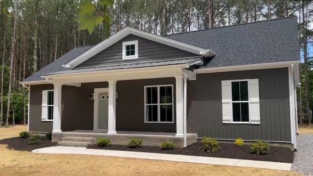 459 Twin Harbor Rd, Reedville, VA 22539 - view of front of property featuring covered porch