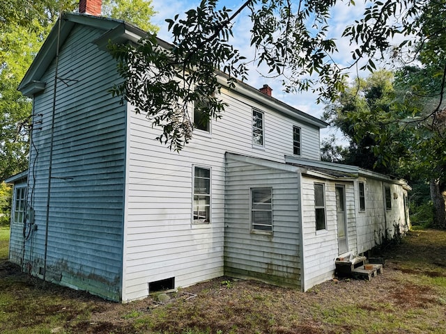 view of side of home