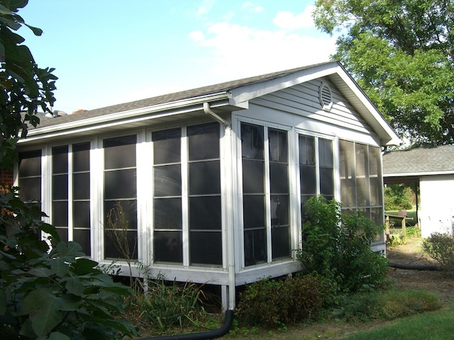 view of property exterior