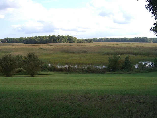 exterior space featuring a rural view