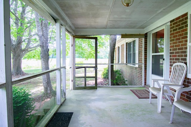 203 Lampkintown Rd, Burgess, VA 22432 - view of unfurnished sunroom