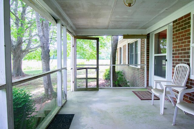 203 Lampkintown Rd, Burgess, VA 22432 - view of unfurnished sunroom