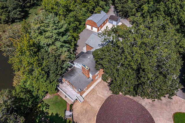 aerial view