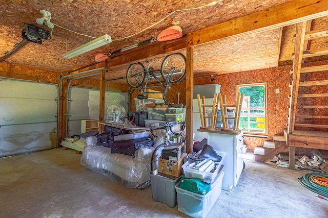 19 Cedardale Ln, Irvington, VA 22480 - garage featuring a garage door opener
