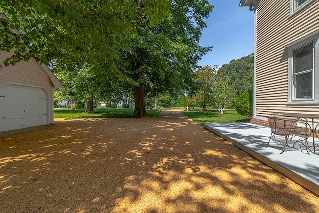19 Cedardale Ln, Irvington, VA 22480 - view of yard featuring a garage
