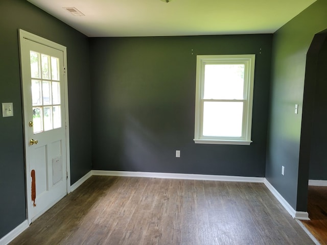 467 The Hook Rd, Warsaw, VA 22572 - spare room with wood finished floors