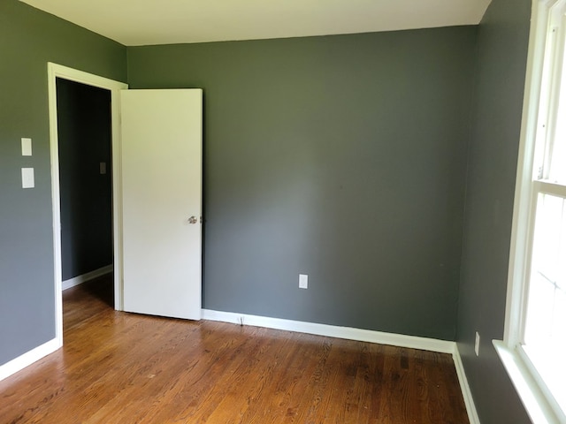 467 The Hook Rd, Warsaw, VA 22572 - empty room featuring wood finished floors