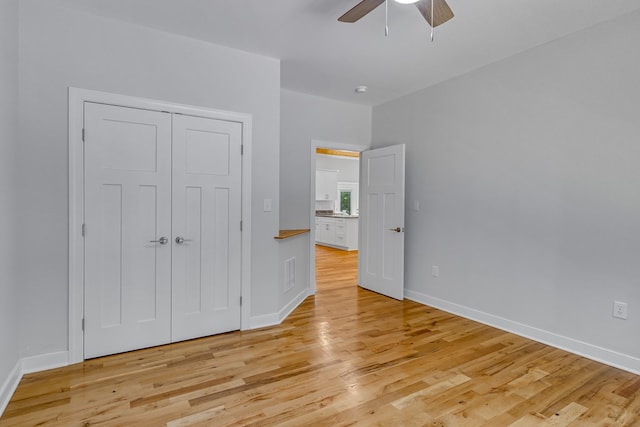282 Regina Rd, Lancaster, VA 22503 - unfurnished bedroom featuring light wood-style floors and baseboards