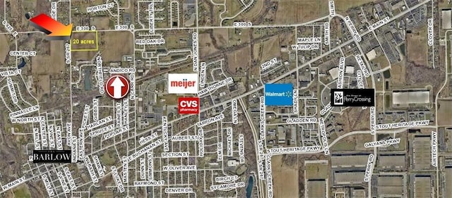 7293 E County Road 300 S, Plainfield IN, 46168 land for sale