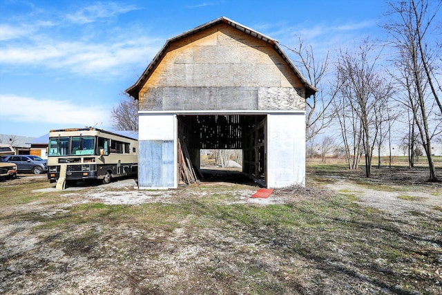 view of shed / structure