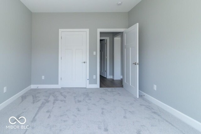 interior space with carpet floors