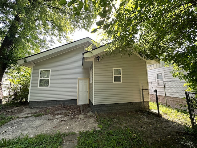 view of rear view of house