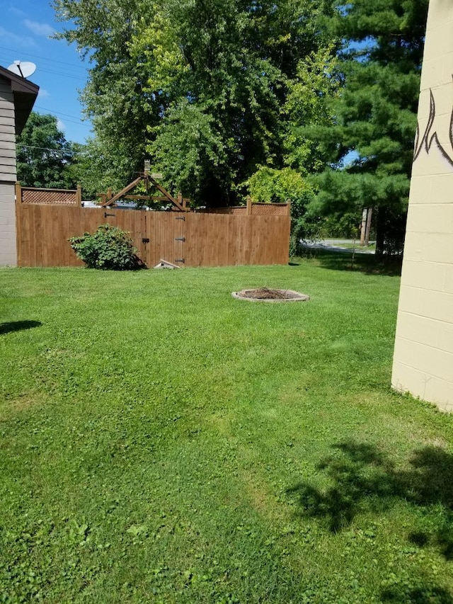 643 Pratt St, Greenfield, IN 46140 - view of yard