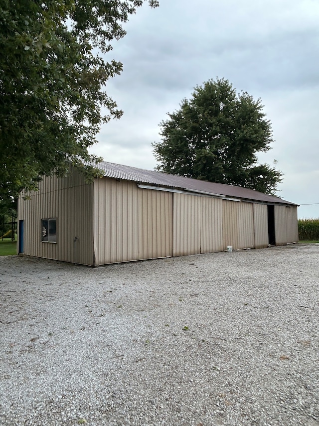 view of shed / structure