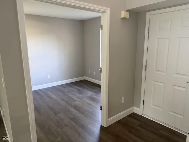 17902 Cristin Way, Westfield, IN 46062 - unfurnished room featuring dark wood-style flooring and baseboards
