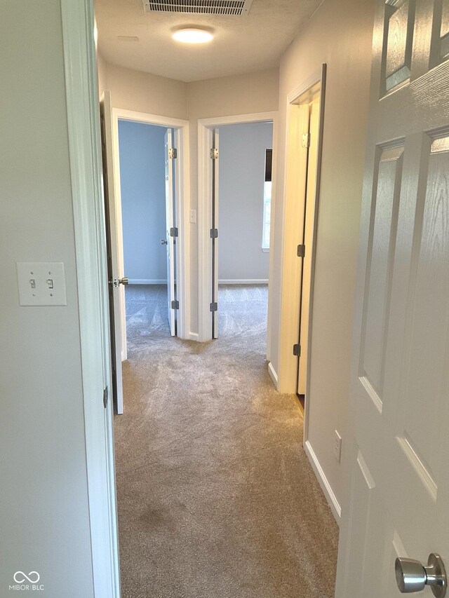 1327 Blue Ridge Ln, Brownsburg, IN 46112 - hall featuring carpet and baseboards