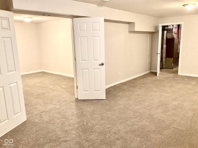 1327 Blue Ridge Ln, Brownsburg, IN 46112 - finished basement featuring carpet and baseboards