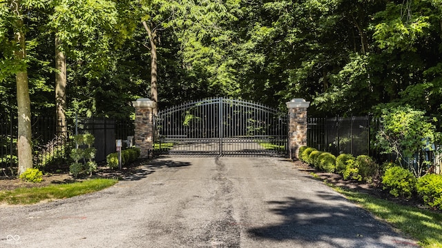 view of gate