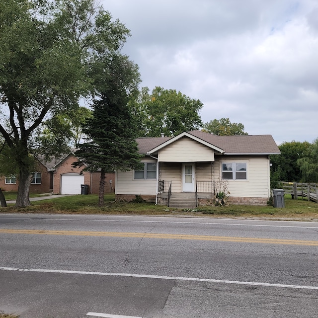 view of ranch-style home