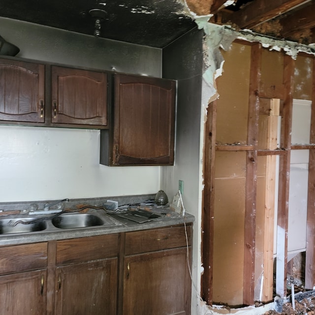 kitchen featuring sink