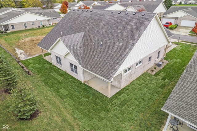 3368 Johns Way, Greenwood, IN 46143 - aerial perspective of suburban area