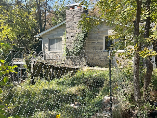 view of property exterior